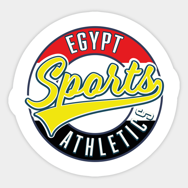 Egypt Sports Athletic logo Sticker by nickemporium1